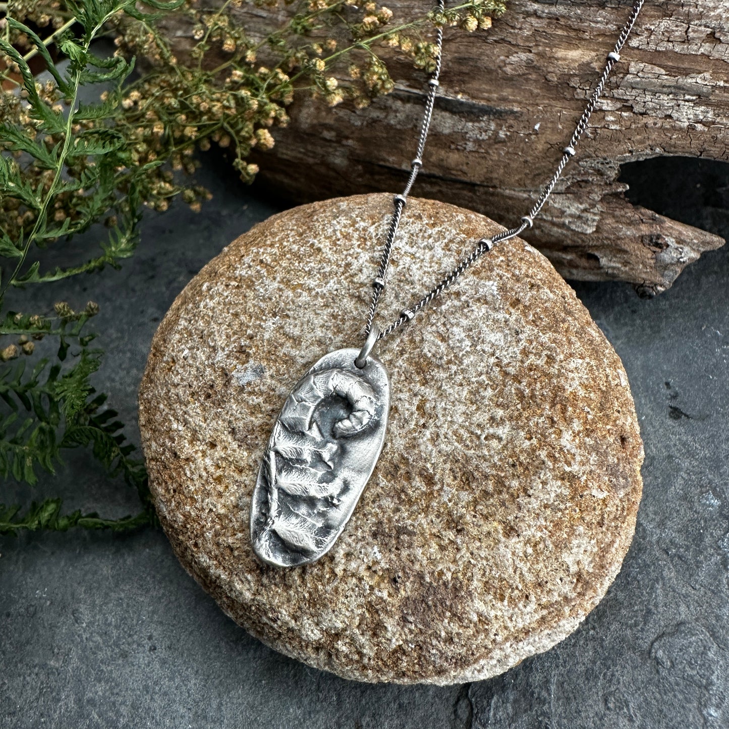 Fiddlehead Fern Necklace
