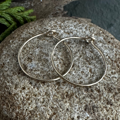 14K Gold Filled Hoops