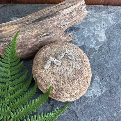 Chasing Joy | Maple Seed Stud Earrings