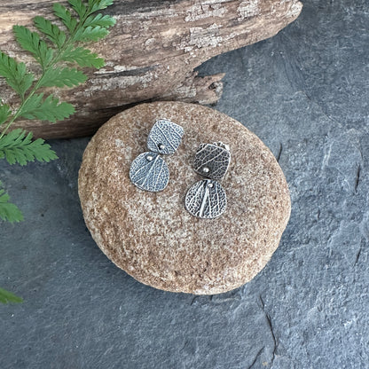 Sage Leaf Earrings