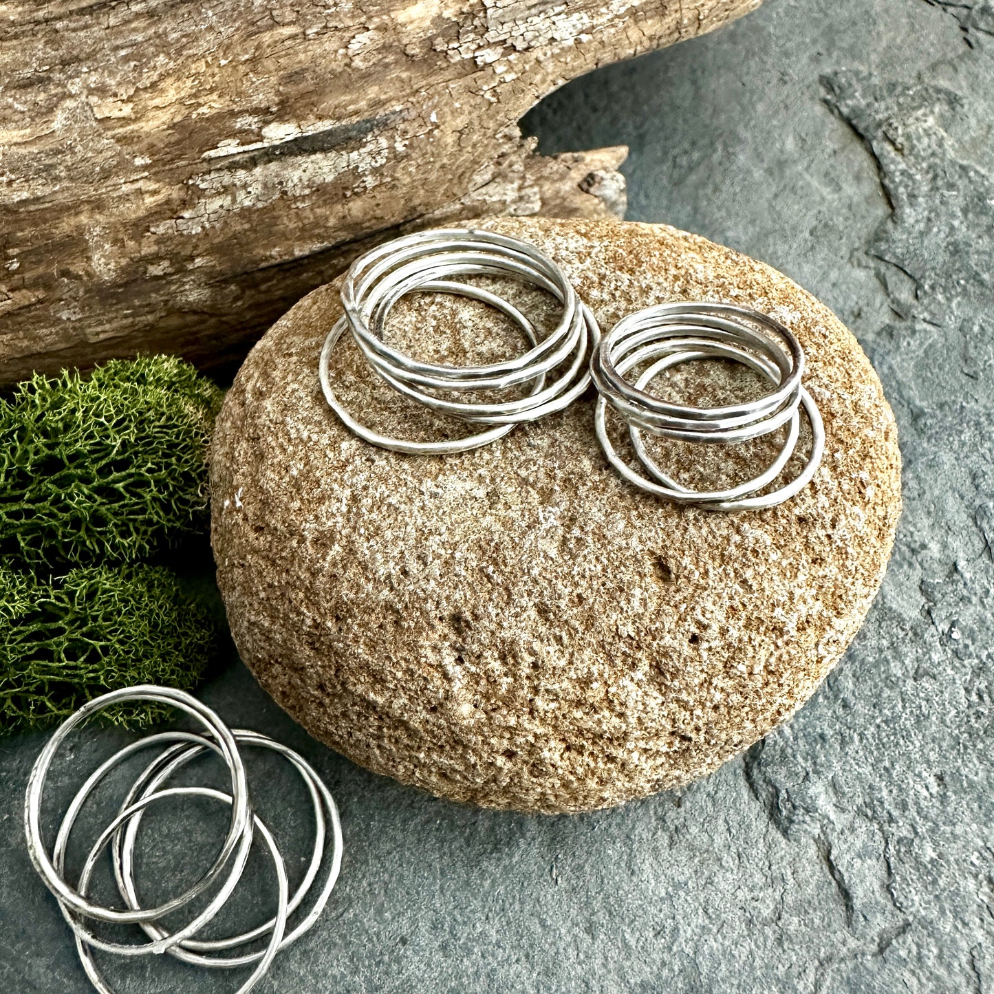 Whisper Rings - Sterling Silver