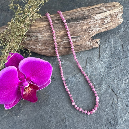 Love Knots | Pink Tourmaline Necklace