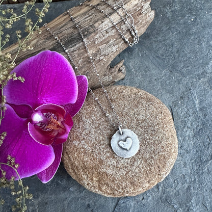 Heart Imprint Necklace