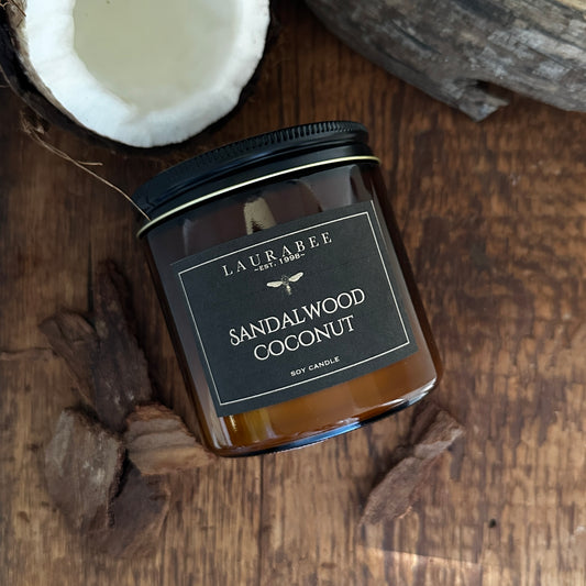 Sandalwood Coconut Soy Candle