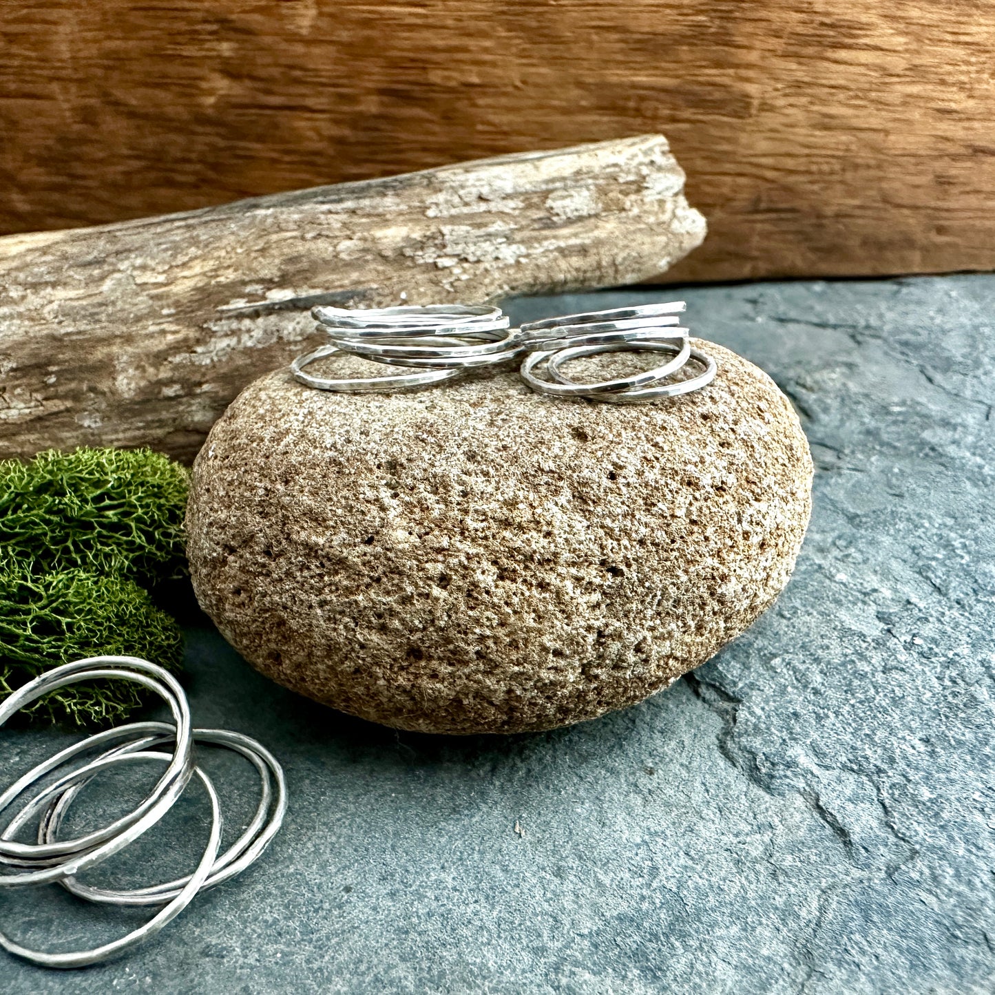 Whisper Rings - Sterling Silver