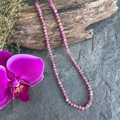 Love Knots | Pink Tourmaline Necklace