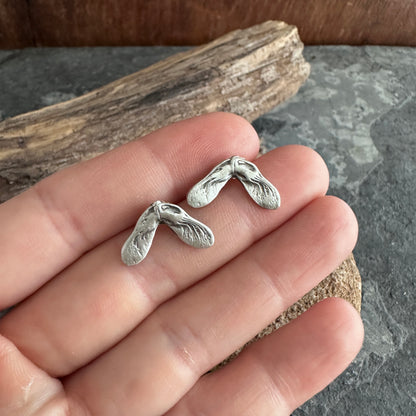 Chasing Joy | Maple Seed Stud Earrings