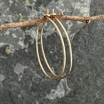 14K Gold Filled Hoops