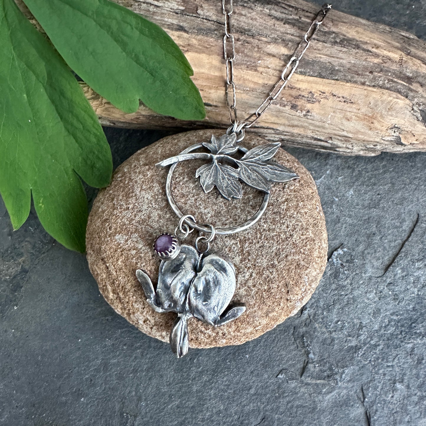 Bleeding Heart Necklace