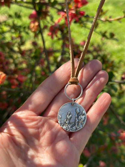 Moss Spores Medallion- Reserved for k