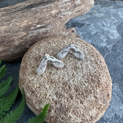 Chasing Joy | Maple Seed Stud Earrings