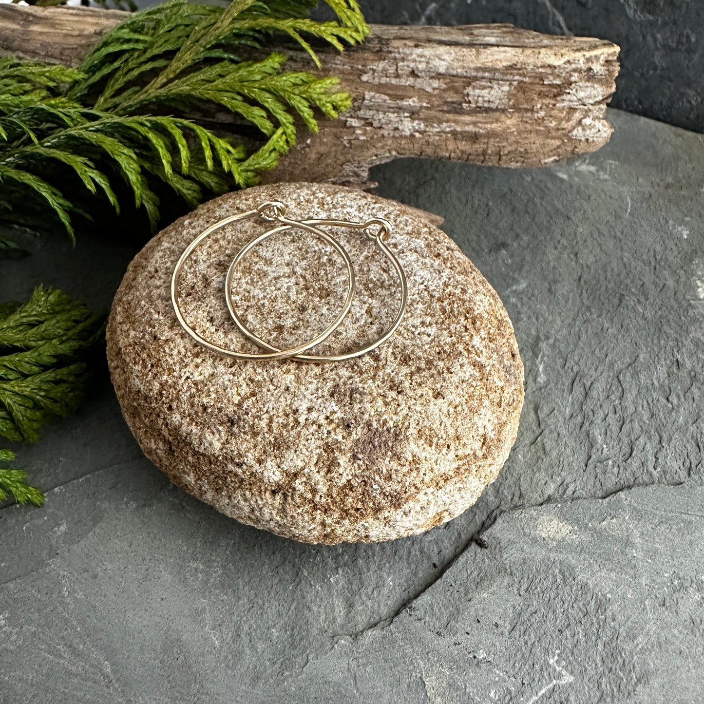 14K Gold Filled Hoops