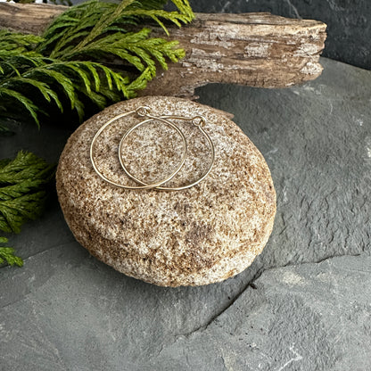 14K Gold Filled Hoops