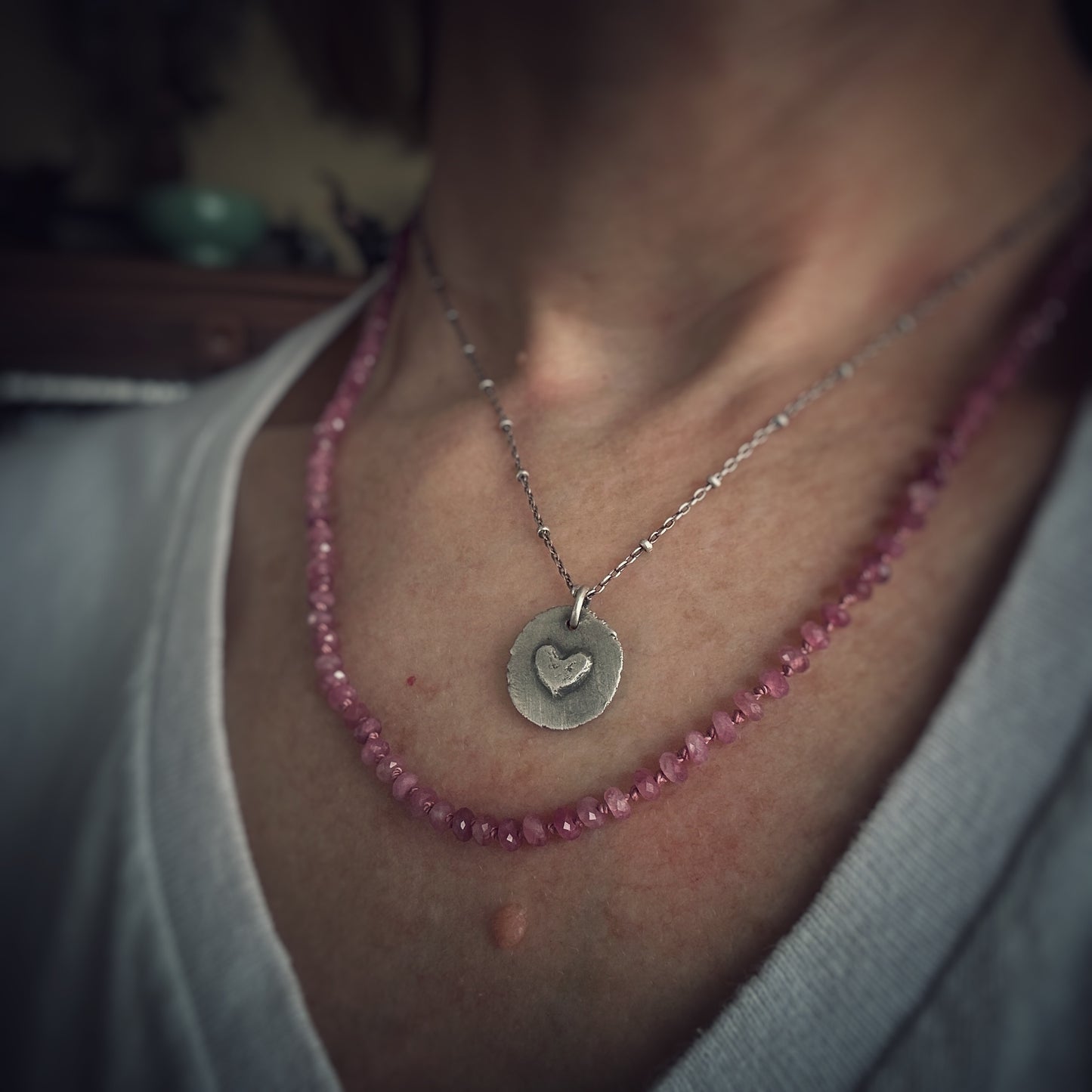 Love Knots | Pink Tourmaline Necklace