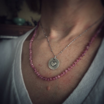 Love Knots | Pink Tourmaline Necklace