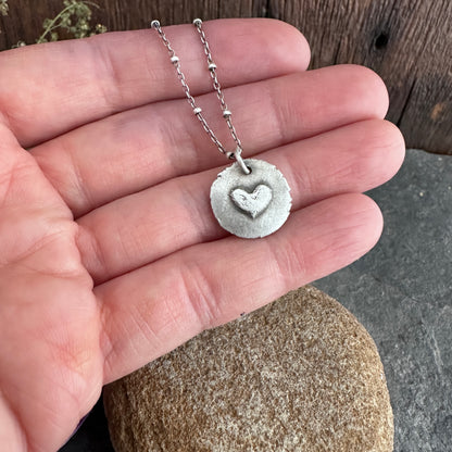 Heart Imprint Necklace