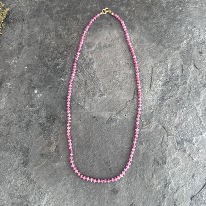 Love Knots | Pink Tourmaline Necklace