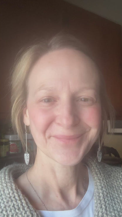 Long Queen Anne’s Lace Earrings